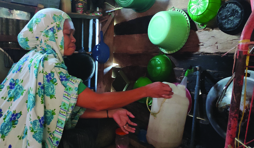 Convenient Water Provides Time for Income Generation