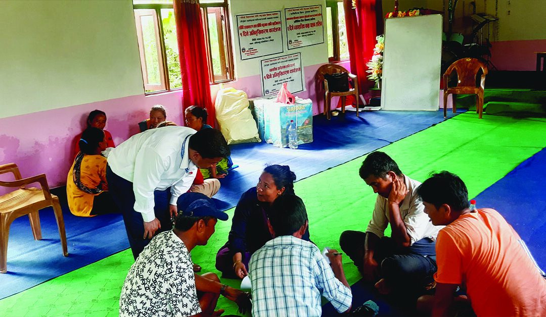 Villagers Plan to Be Safe from Floods